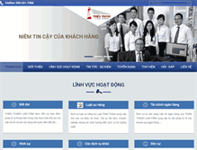 Tablet Screenshot of luatthienthanh.vn